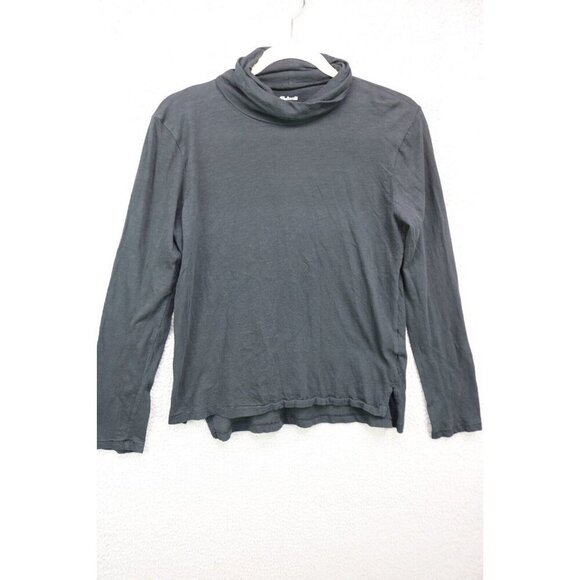 Madewell Long Sleeve Turtleneck Tunic-Size Medium-Goth - Picture 1 of 9